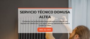 Servicio Técnico Domusa Altea Tlf: 965217105