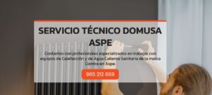 Servicio Técnico Domusa Aspe Tlf: 965217105