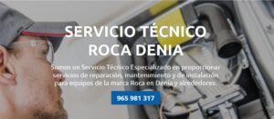 Servicio Técnico Roca Denia Tlf: 965217105