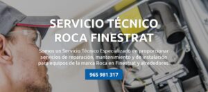 Servicio Técnico Roca Finestrat Tlf: 965217105