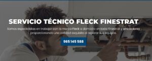 Servicio Técnico Fleck Finestrat Tlf: 965217105