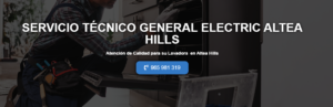 Servicio Técnico General electric Altea Hills 965 217 105