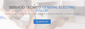 Servicio Técnico General electric Polop 965 217 105