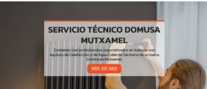 Servicio Técnico Domusa Mutxamel Tlf: 965217105