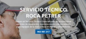 Servicio Técnico Roca Petrer Tlf: 965217105