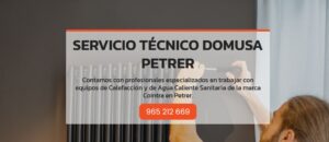 Servicio Técnico Domusa Petrer Tlf: 965217105