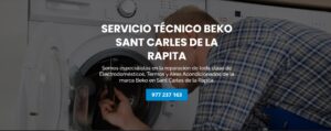 Servicio Técnico Beko Sant Carles de la Rapita 977208381