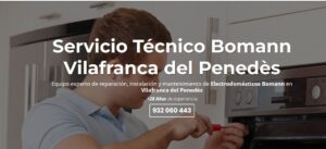 Servicio Técnico Bomann Vilafranca del Penedès 934242687