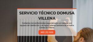 Servicio Técnico Domusa Villena Tlf: 965217105