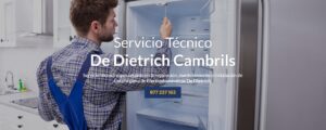 Servicio Técnico De Dietrich Cambrils 977208381