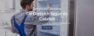 Servicio Técnico De Dietrich Segur de Calafell 977208381
