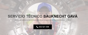 Servicio Técnico Bauknecht Gavá934242687