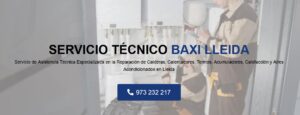 Servicio Técnico Baxi Lleida 973194055