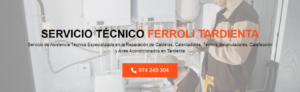 Servicio Técnico Ferroli Tardienta 974226974