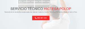 Servicio Técnico Polop Hitecsa 965217105