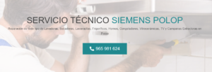 Servicio Técnico Siemens Polop 965217105