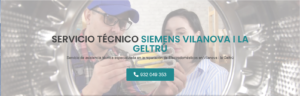 Servicio Técnico Siemens Vilanova i la Geltrú 934242687