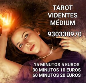 LECTURA DE TAROT Y VIDENTES 15 MINUTOS 5€