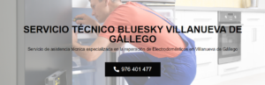 Servicio Técnico Bluesky Villanueva de Gallego 976553844