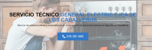 Servicio Técnico General electric Ejea de los Caballeros 976553844