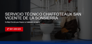 Servicio Técnico Chaffoteaux San Vicente de la Sonsierra 941229863