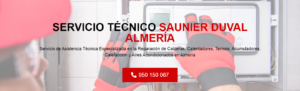 Servicio Técnico Saunier Duval Almeria 950206887