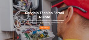 Servicio Técnico Ferroli Quinto 976553844