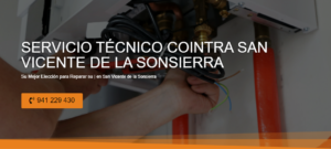 Servicio Técnico Cointra San Vicente de la Sonsierra 941229863