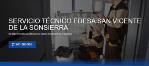 Servicio Técnico Edesa San Vicente de la Sonsierra 941229863