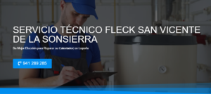 Servicio Técnico Fleck San Vicente de la Sonsierra 941229863