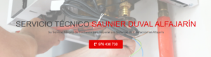 Servicio Técnico Saunier Duval Alfajarin 976553844
