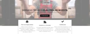 Servicio Técnico Electrolux Mozota 976553844