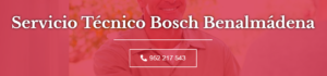 Servicio Técnico Bosch Benalmádena 952210452