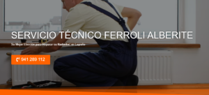 Servicio Técnico Ferroli Alberite 941229863