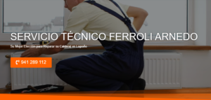 Servicio Técnico Ferroli Arnedo 941229863