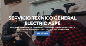 Servicio Técnico General Electric Aspe 965217105