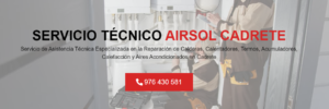 Servicio Técnico Airsol Cadrete 976553844