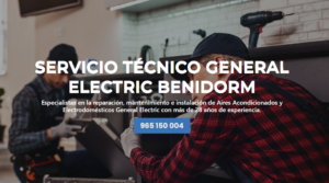 Servicio Técnico General Electric Benidorm 965217105