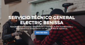 Servicio Técnico General Electric Benissa 965217105