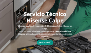 Servicio Técnico Hisense Calpe 965217105