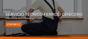 Servicio Técnico Ferroli Cenicero 941229863