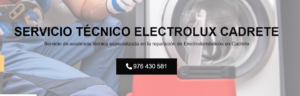 Servicio Técnico Electrolux Cadrete 976553844