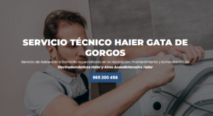 Servicio Técnico Haier Gata de Gorgos 965217105