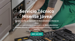 Servicio Técnico Hisense Jávea 965217105