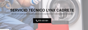 Servicio Técnico Lynx Cadrete 976553844