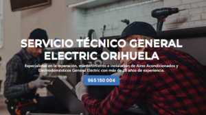 Servicio Técnico General Electric Orihuela 965217105