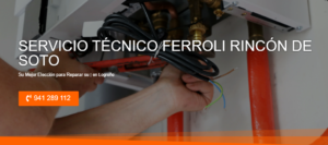 Servicio Técnico Ferroli Rincón de Soto 941229863
