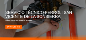 Servicio Técnico Ferroli San Vicente de la Sonsierra 941229863