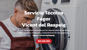 Servicio Técnico Fagor Sant Vicent del Raspeig 965217105