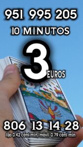10 minutos 3 euros tarot, videntes y médium